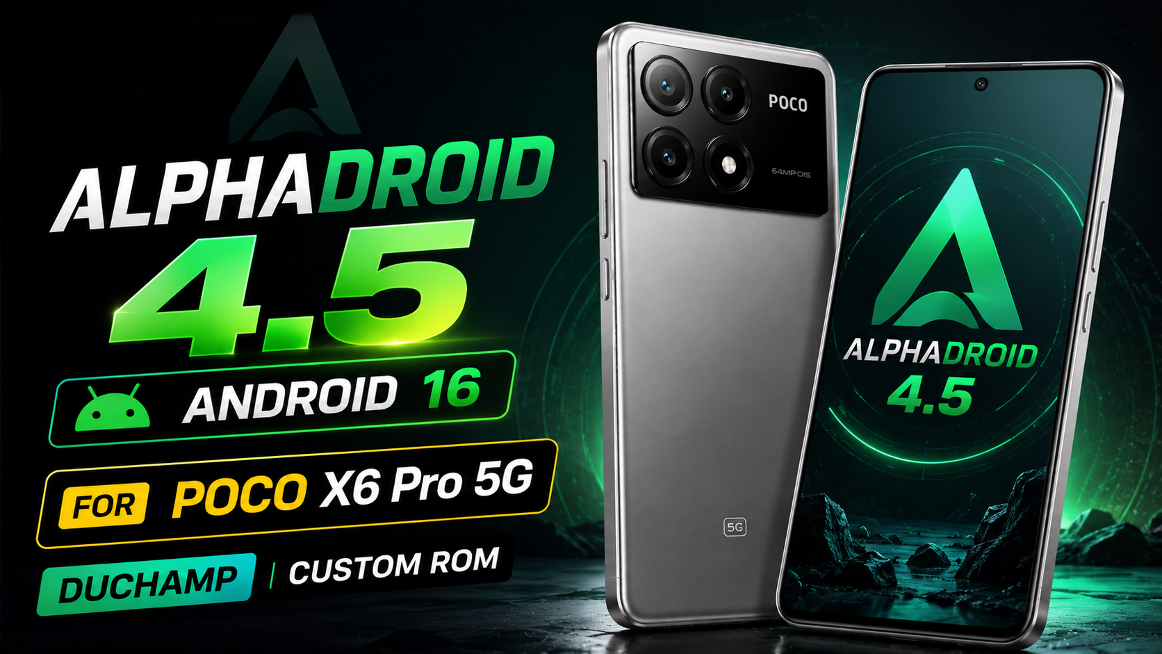 Zendroid HyperOS 3 for Poco X6 Pro 5G